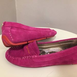 Sam Edelman Jones Suede Moccasin Loafers W's S 7.5